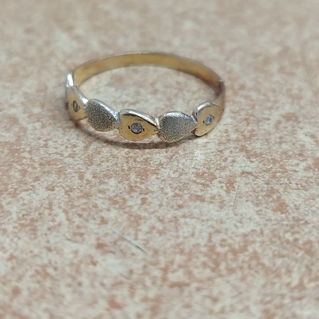 ANILLO ORO 14 K 1,10 GRMS (SEMINUEVO)