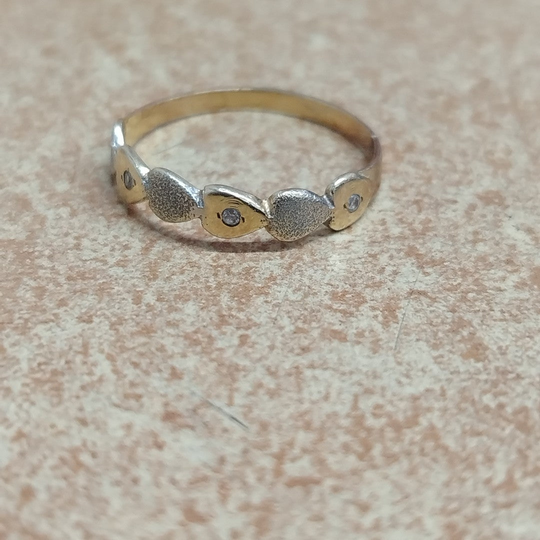 ANILLO ORO 14 K 1,10 GRMS (SEMINUEVO)