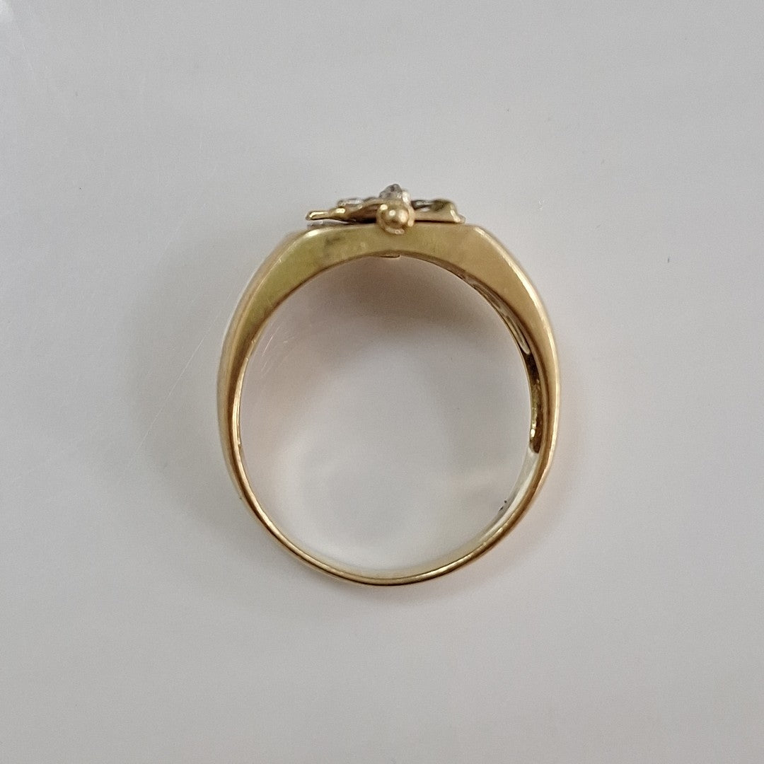 ANILLO ORO 14 K 5,80 GRMS (SEMINUEVO)