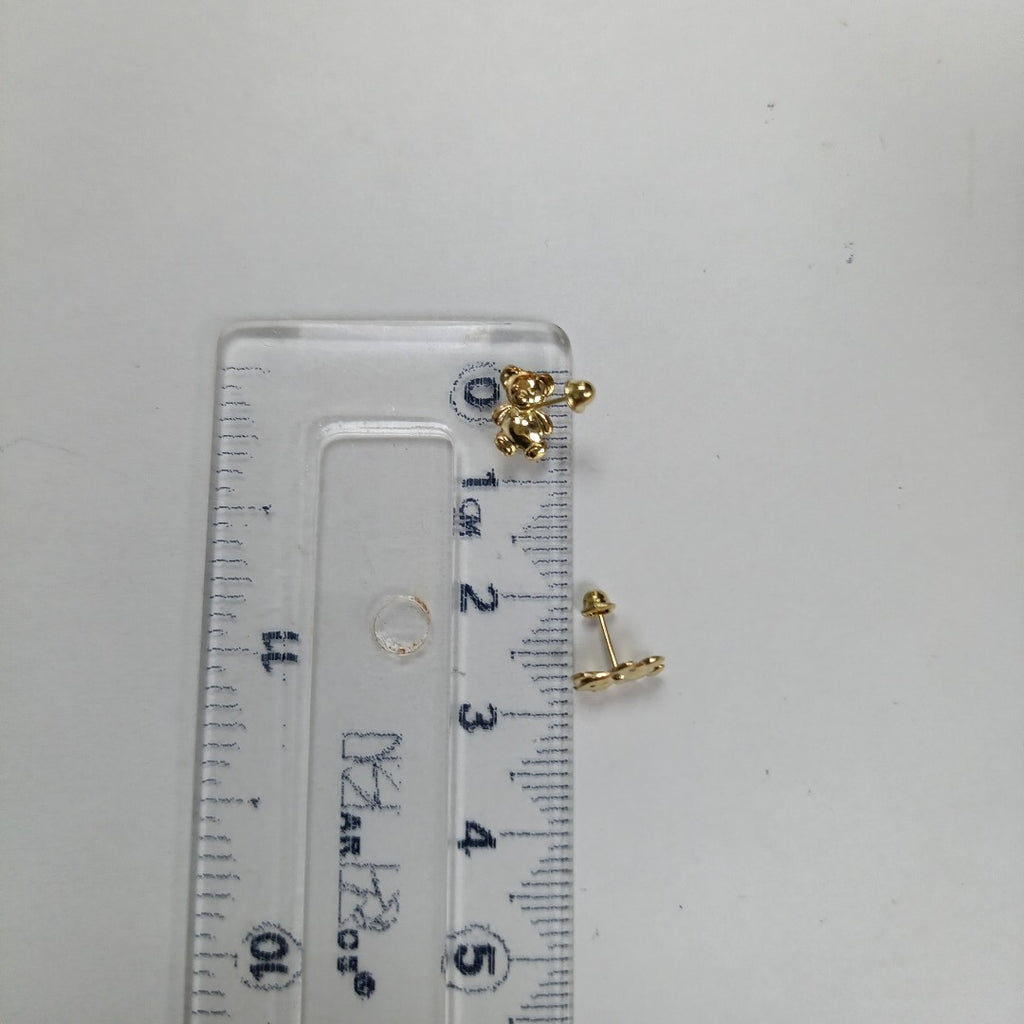 BROQUELES BROQUEL FIG OSO 14K 0.2592 GR (NUEVO)
