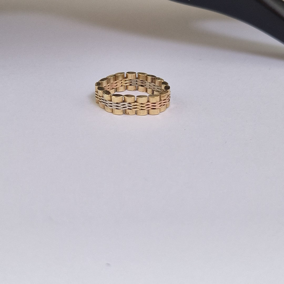ANILLO ORO 14 K 3.6 GRMS (SEMINUEVO)