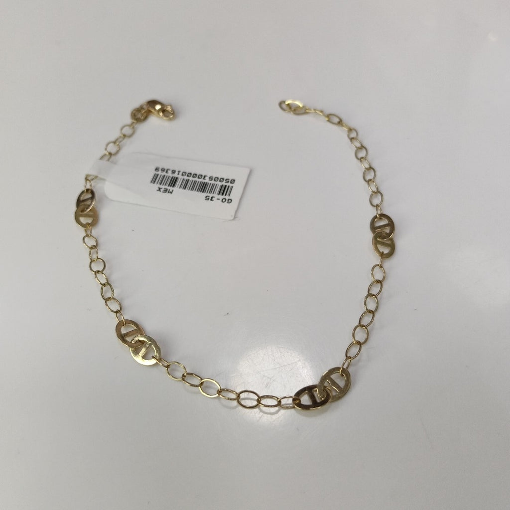 PULSERA ESPECIAL 14K 21 CM 1.8 GR (NUEVO)