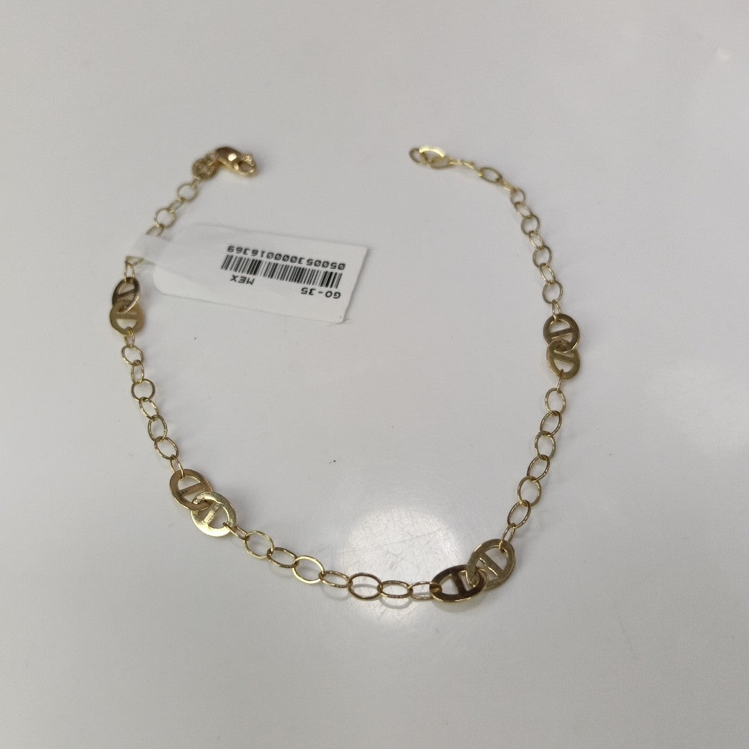 PULSERA ESPECIAL 14K 21 CM 1.8 GR (NUEVO)