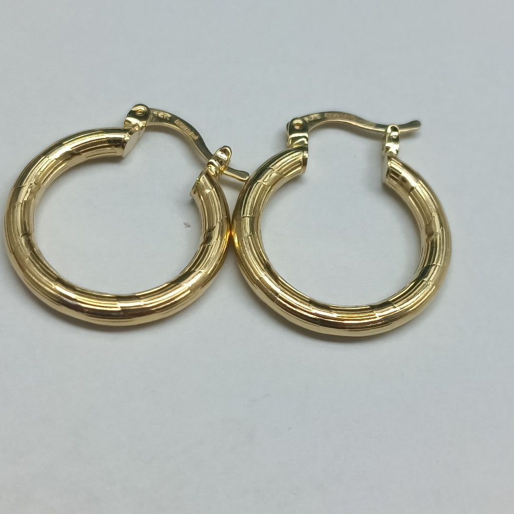 ARETES ARRACADAS 14K 2.8 GR (NUEVO)