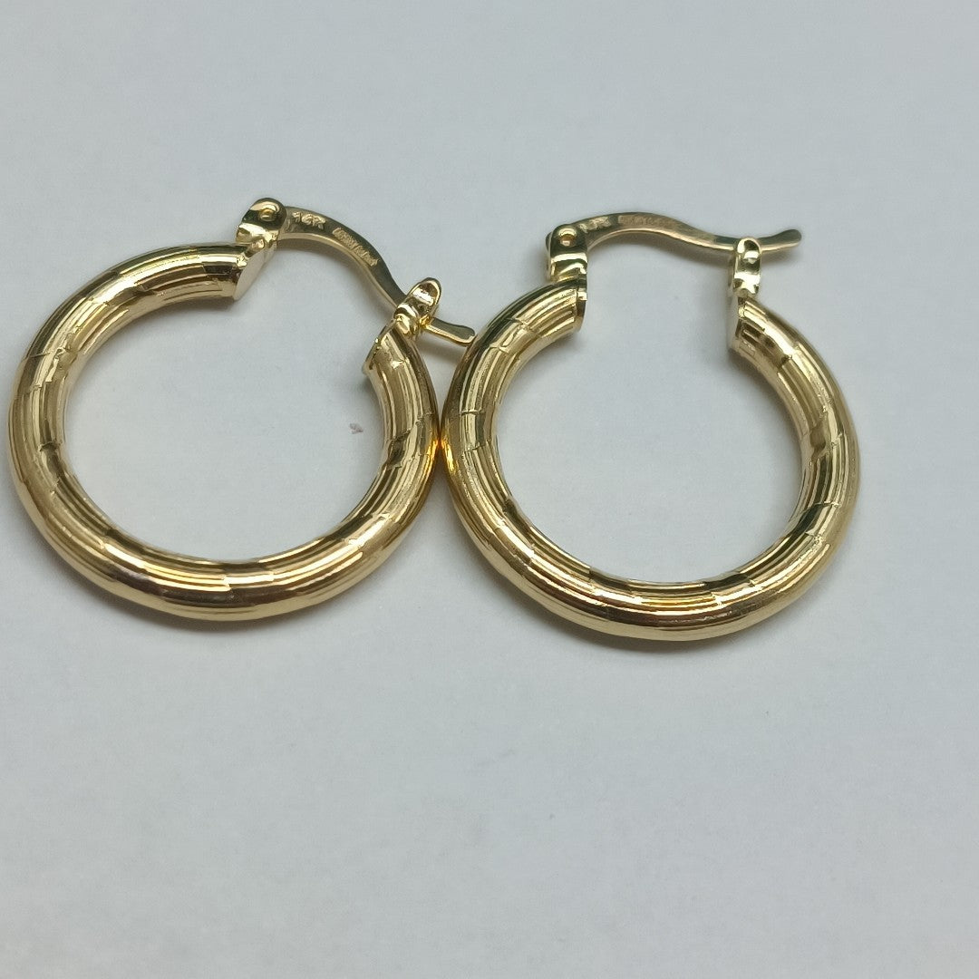ARETES ARRACADAS 14K 2.8 GR (NUEVO)