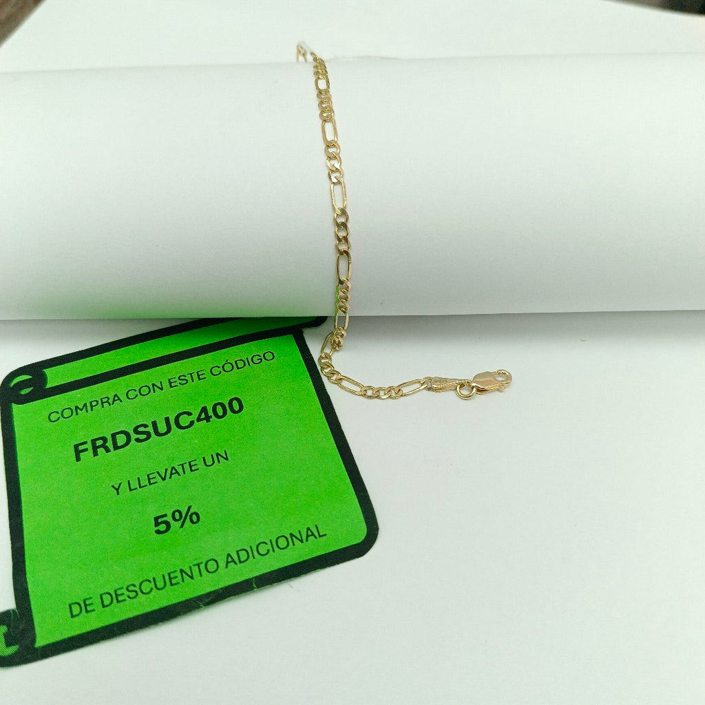 PULSERA 3X1 10K 18 CM 1.6 GR (NUEVO)