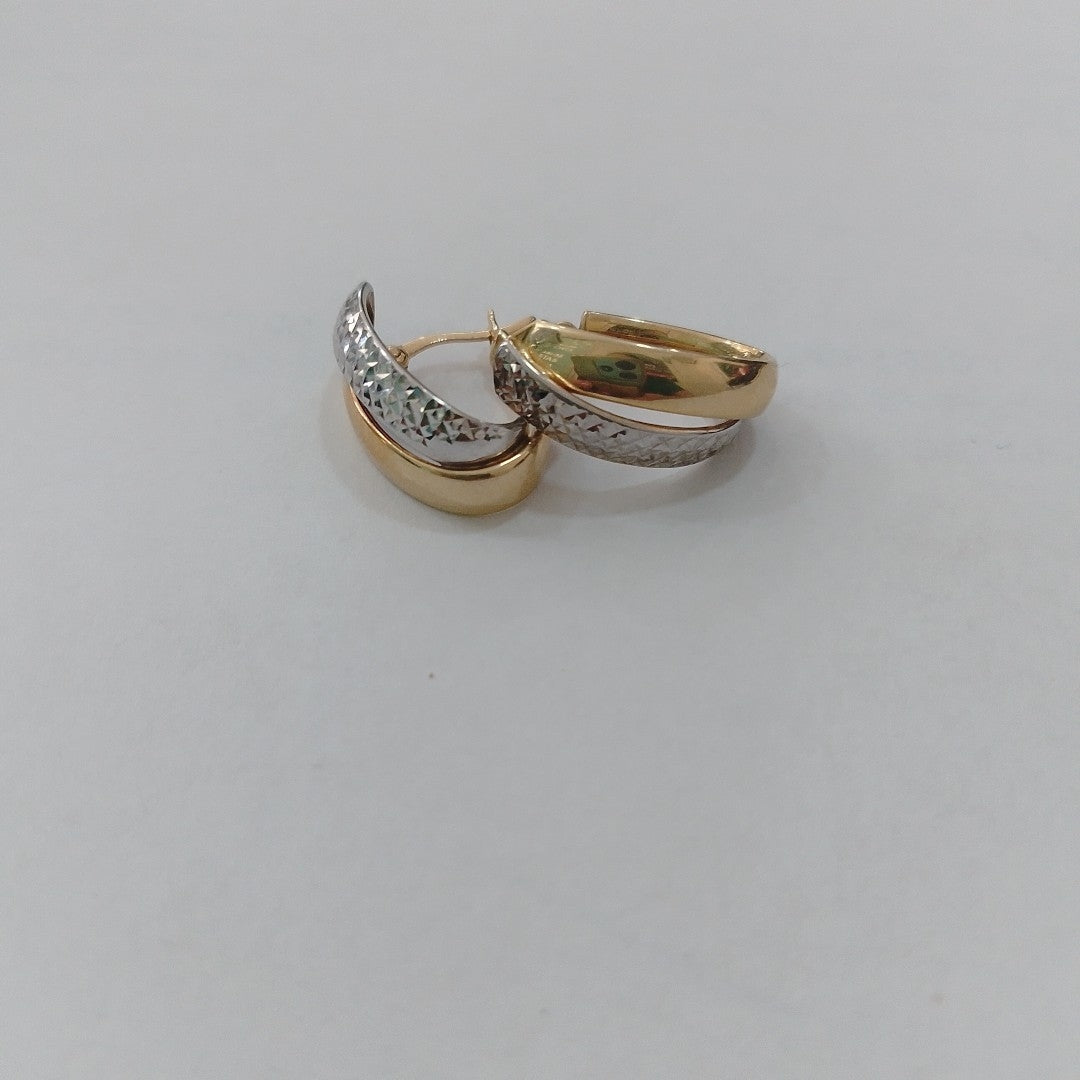 ARETES PAR ORO 14 K 2.6 GRMS (SEMINUEVO)