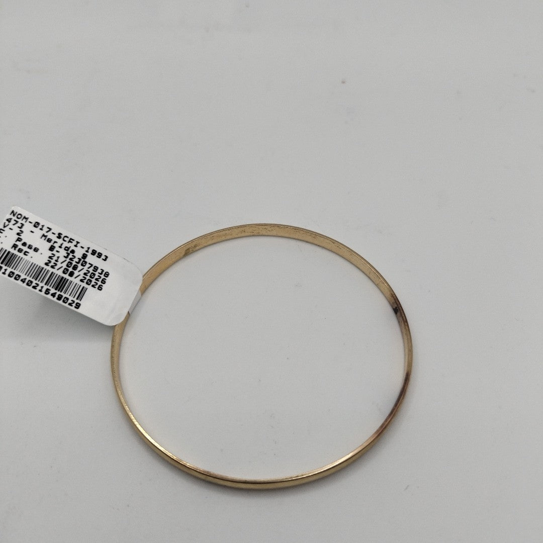 PULSERA RIGIDA ORO 10 K 8,20 GRMS (SEMINUEVO)