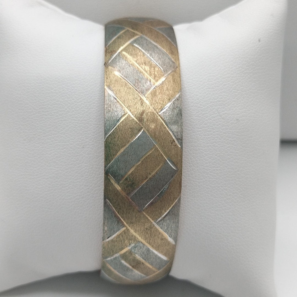 PULSERA RIGIDA ORO 10 K 6,40 GRMS (SEMINUEVO)