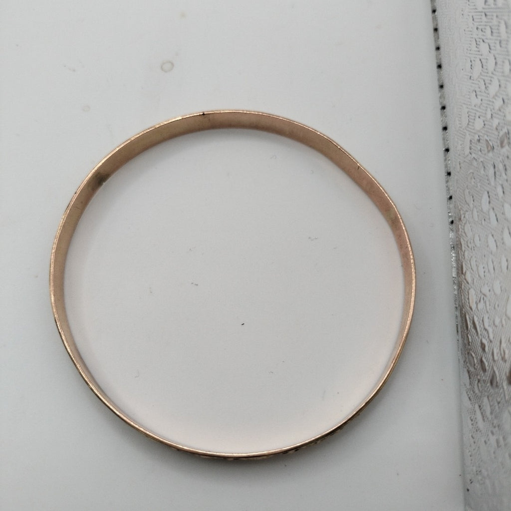 PULSERA RIGIDA ORO 10 K 10.2 GRMS (SEMINUEVO)