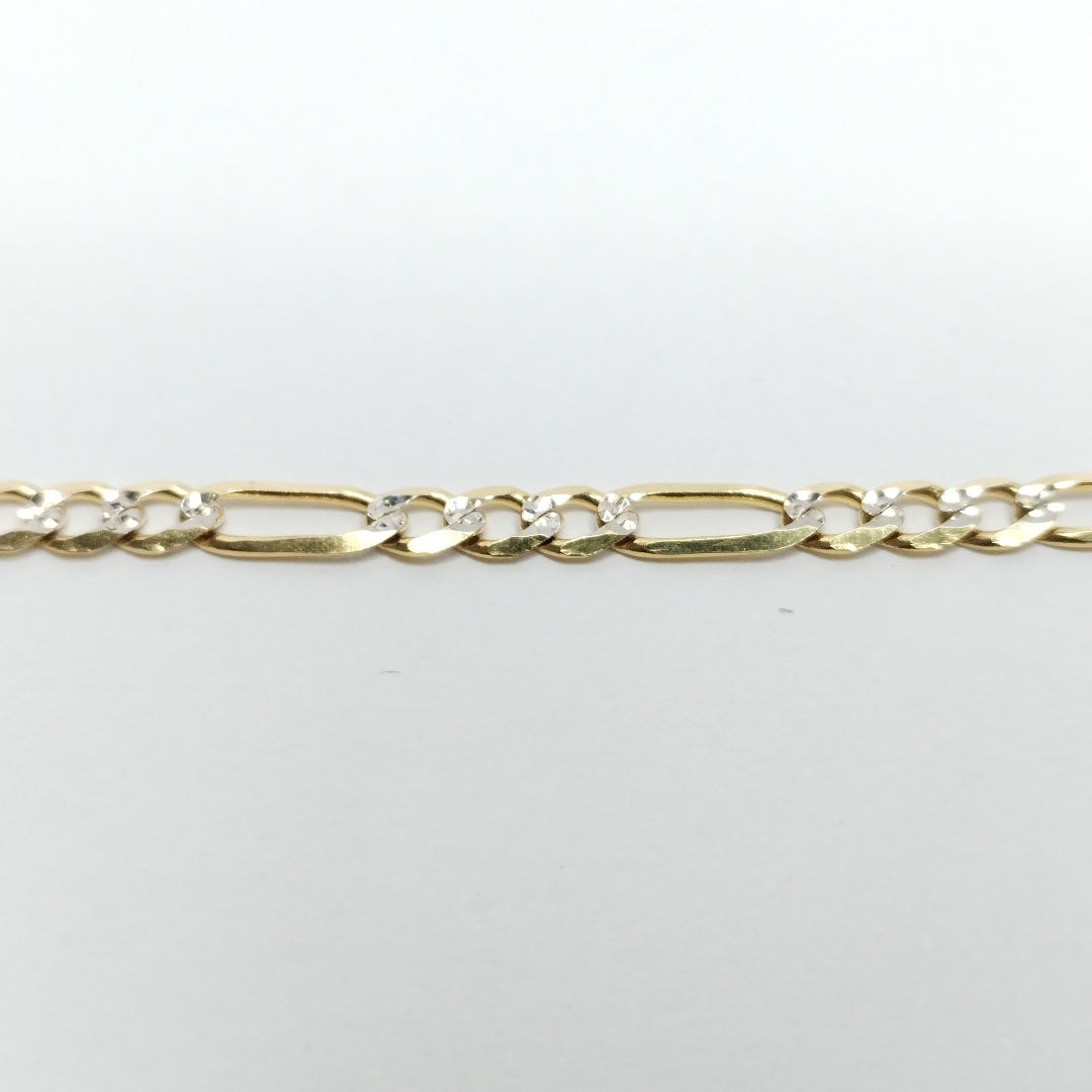 PULSERA 3X1 14K 21 CM 4.6 GR (NUEVO)