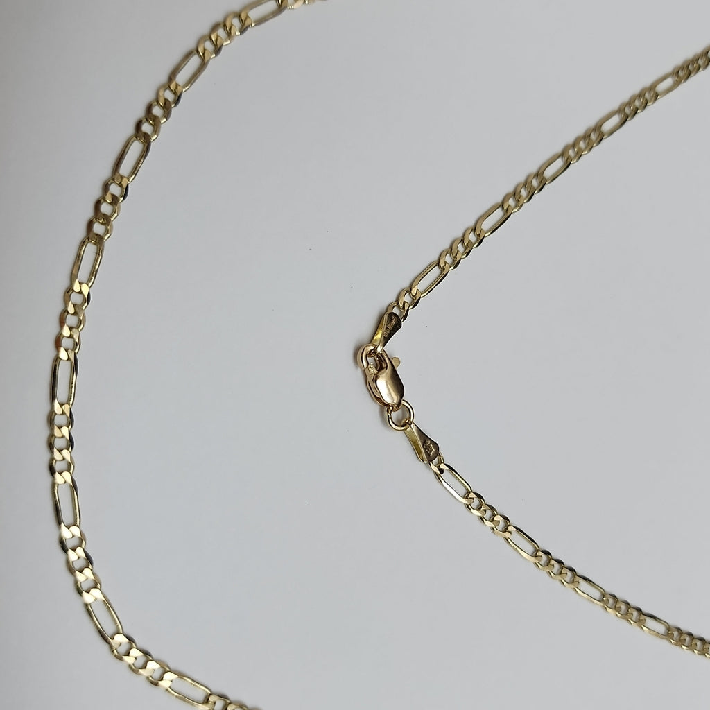 CADENA 3X1 14K 55 CM 5 GR (NUEVO)
