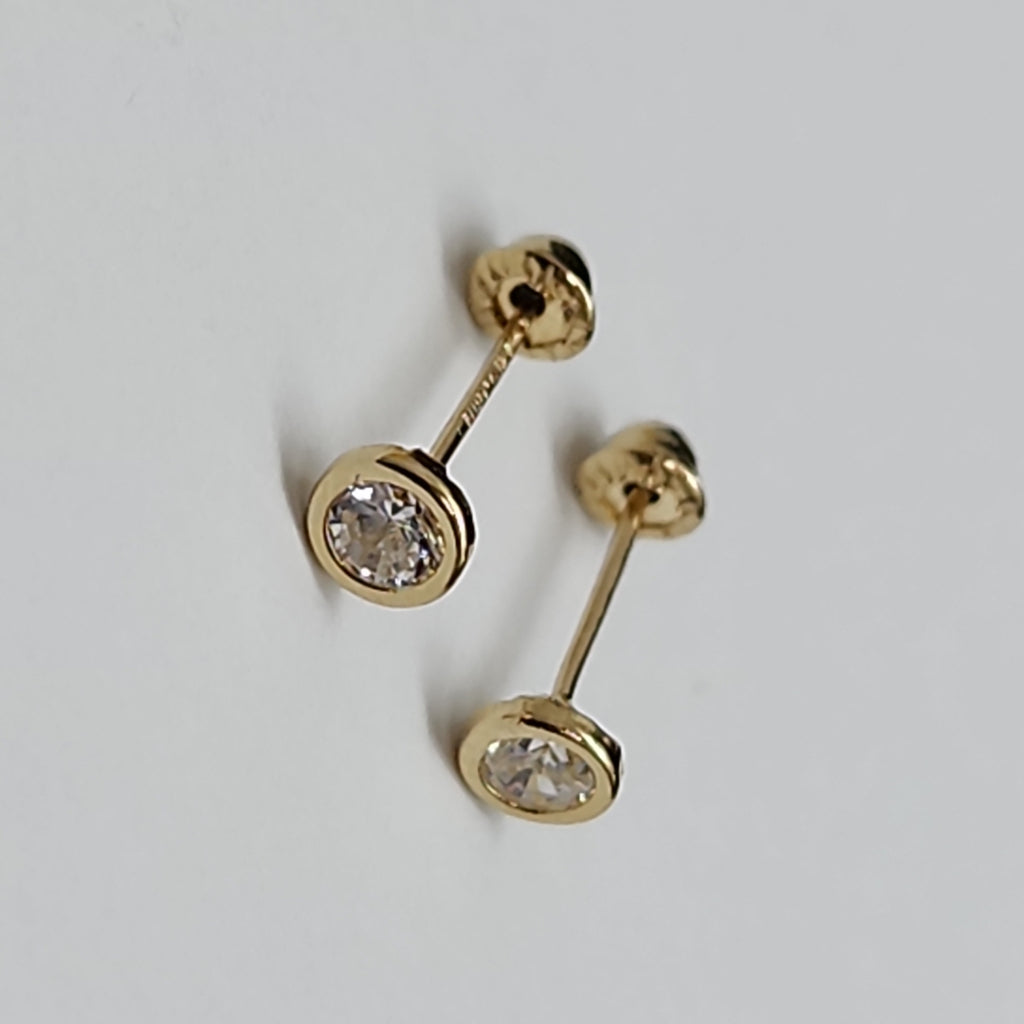 BROQUELES BROQUEL C CIRCONIA 14K 0.1501 GR (NUEVO)