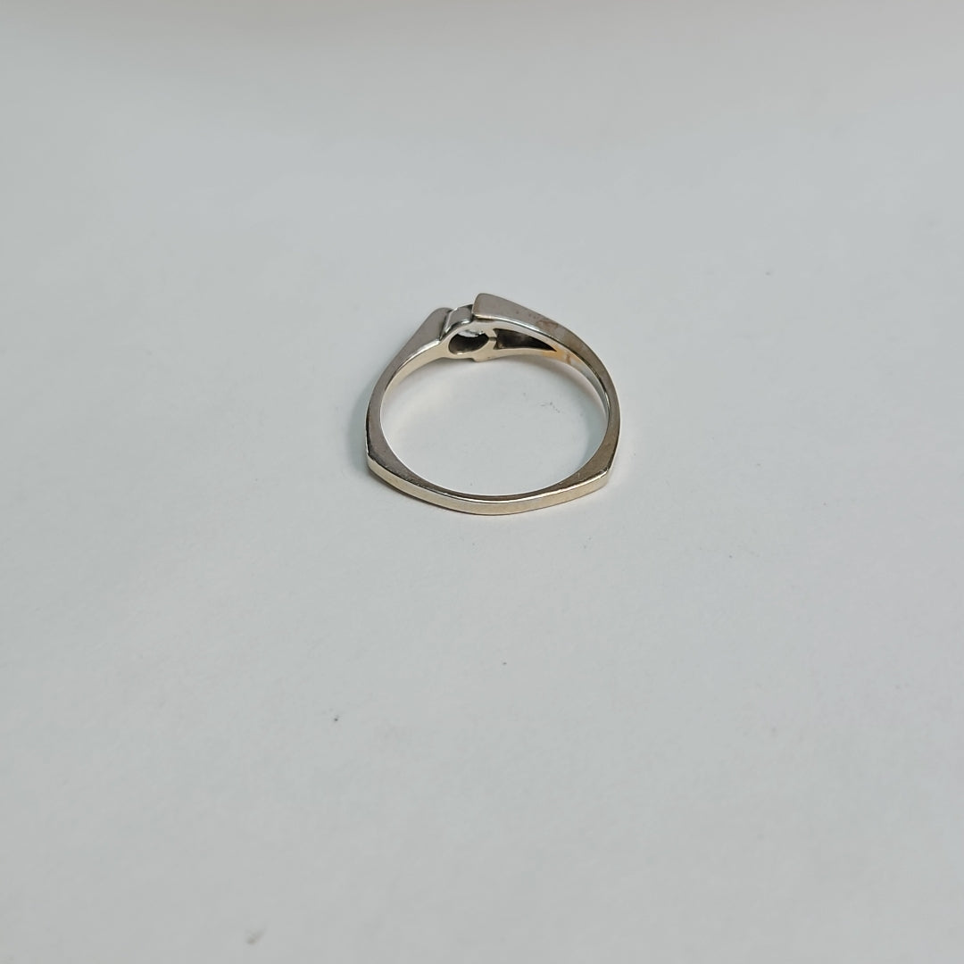 ANILLITO ORO BLANCO 14 K 2,30 GRMS (SEMINUEVO)