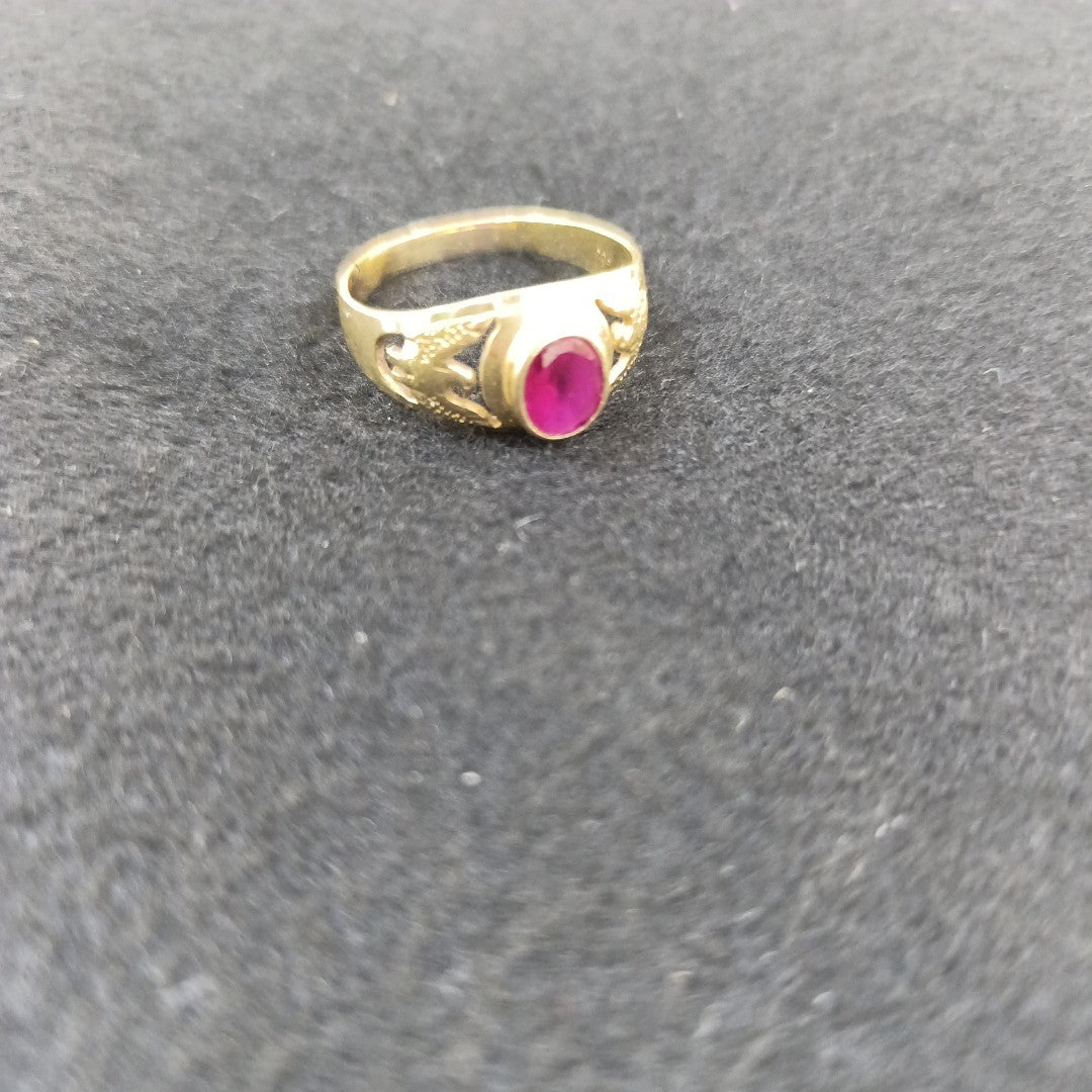 ANILLO ORO 10 K 4 GRMS (SEMINUEVO)