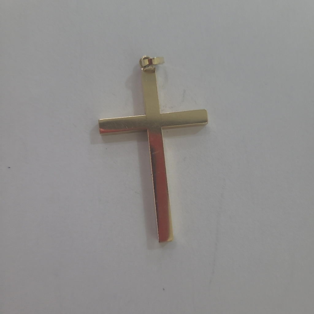CRUZ,DIJE ORO 14 K 3,10 GRMS (SEMINUEVO)