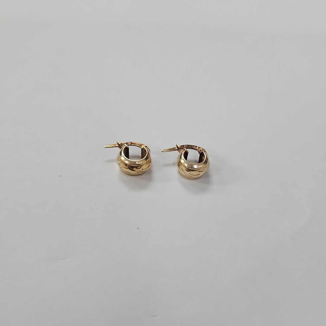 ARRACADAS PAR ORO 10 K 1.1 GRMS (SEMINUEVO)