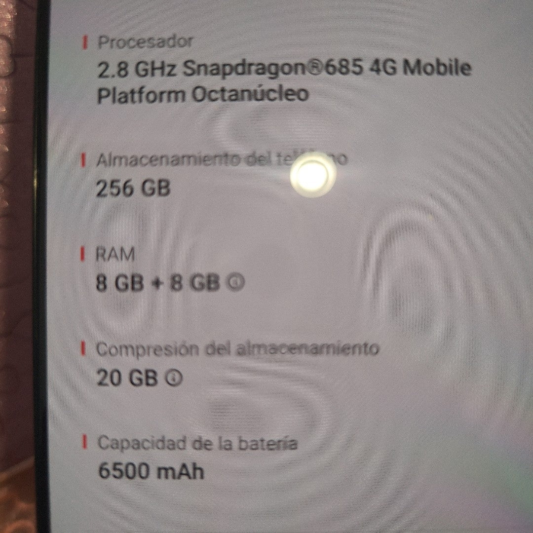 CELULAR VIVO V50 LITE V2441 (2025) 256 GB 8 GB RAM (SEMINUEVO)