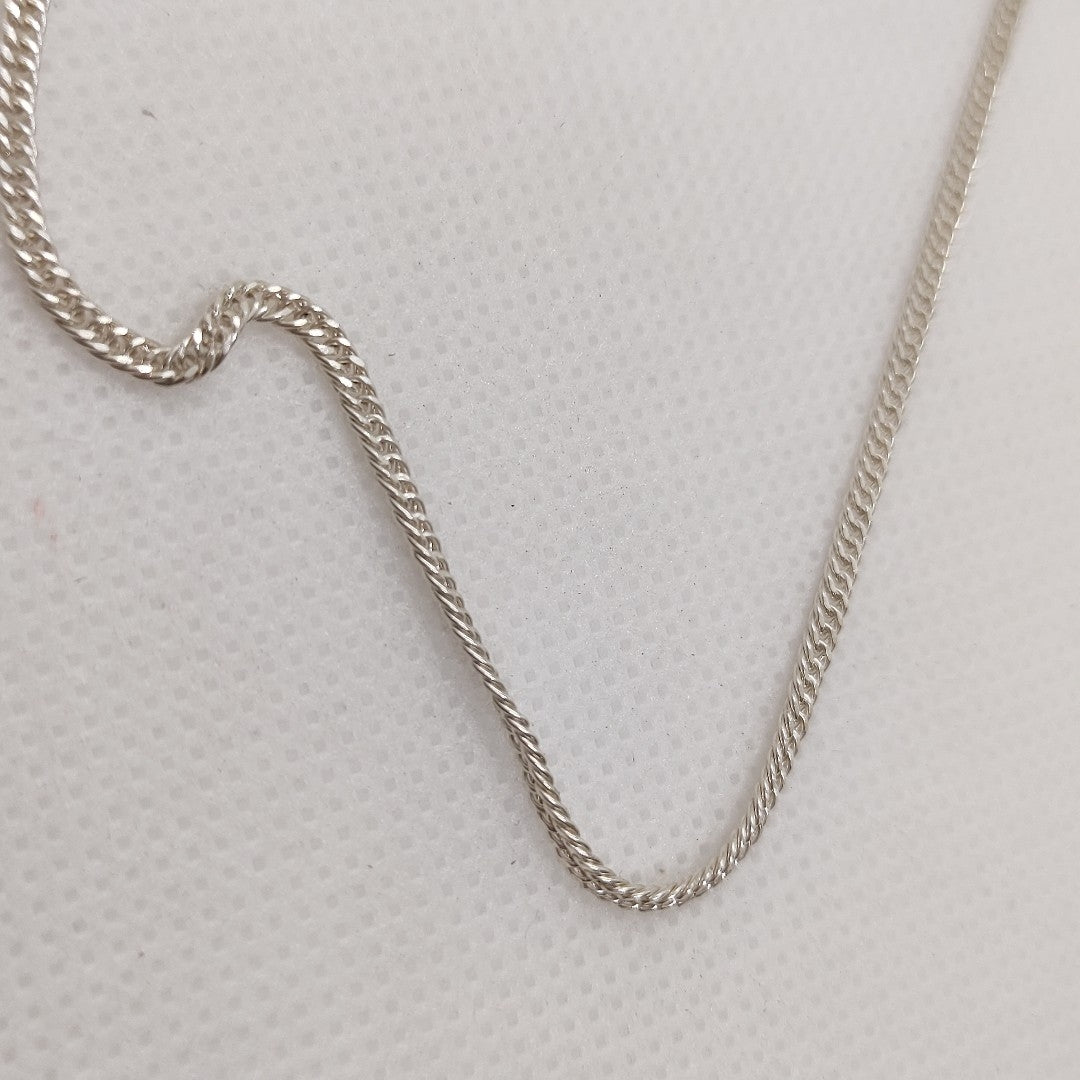 CADENA BARBADA PLATA .925 50 CM 4.12 GR (NUEVO)