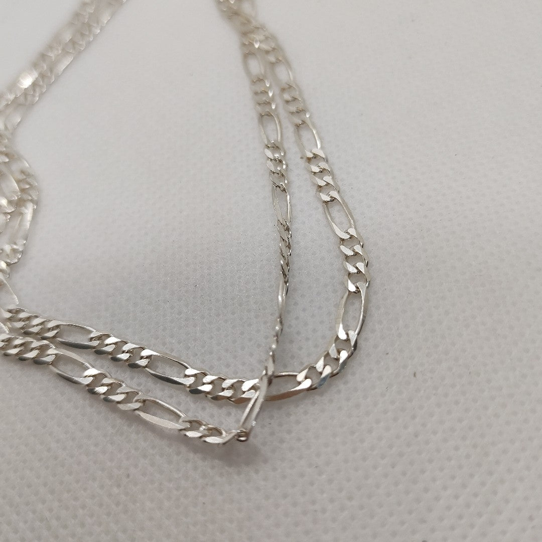 CADENA 3X1 PLATA .925 55 CM 7.02 GR (NUEVO)