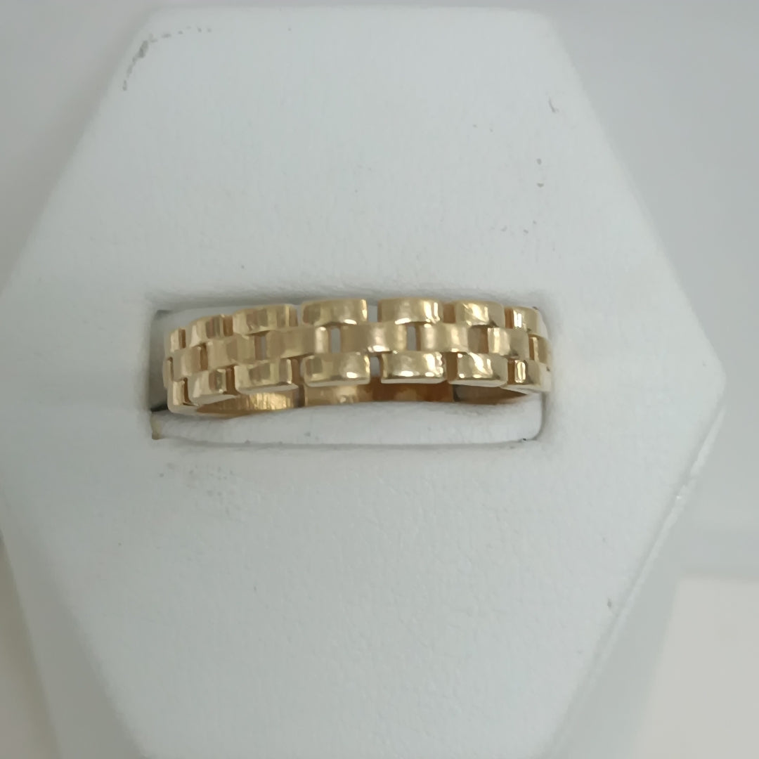 ANILLO ORO 14 K 2.4 GRMS (SEMINUEVO)