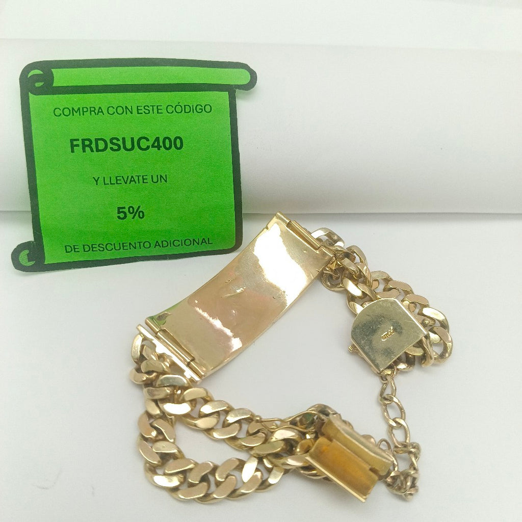 ESCLAVA ORO 10 K 63.4 GRMS (SEMINUEVO)
