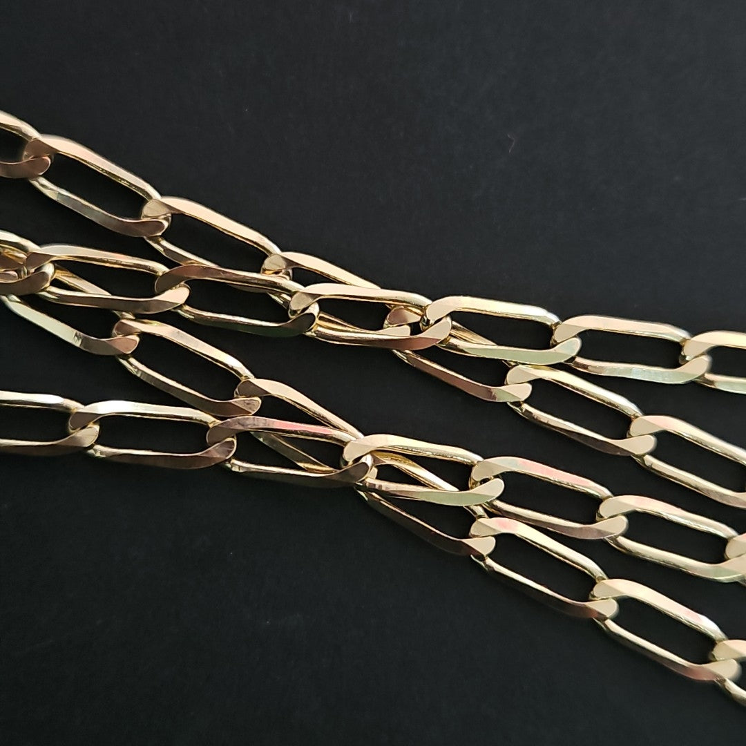 CADENA ESLABONES 14K 55 CM 10.5 GR (NUEVO)