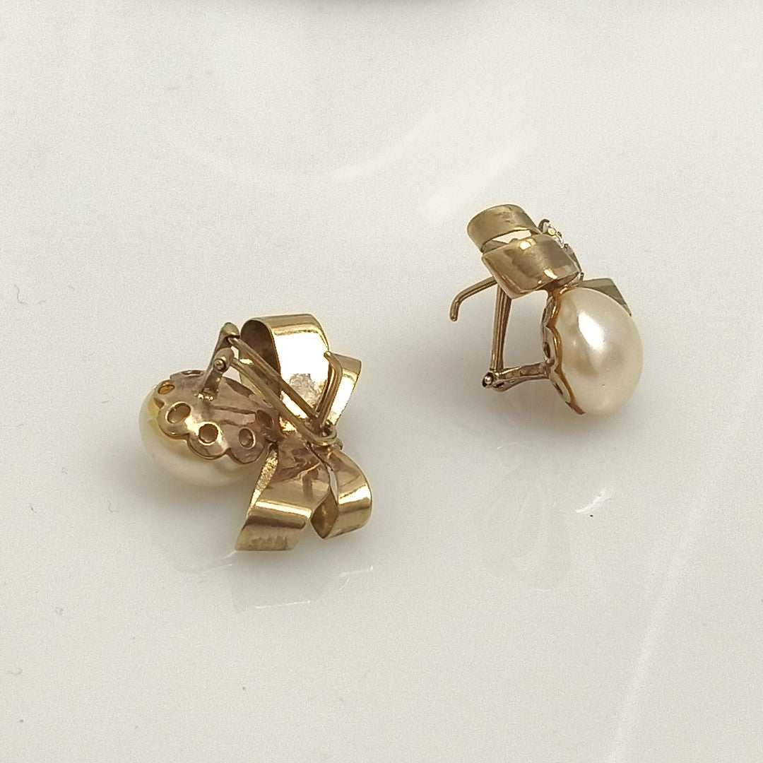 ARETES PAR ORO 10 K 6,90 GRMS (SEMINUEVO)