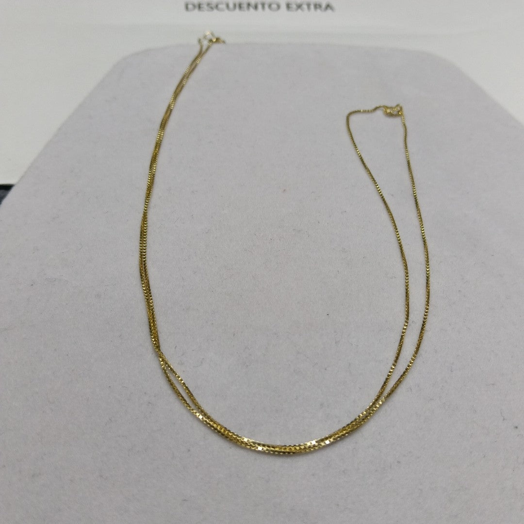 CADENA VENECIANO 14K 55 CM 1.7 GR (NUEVO)
