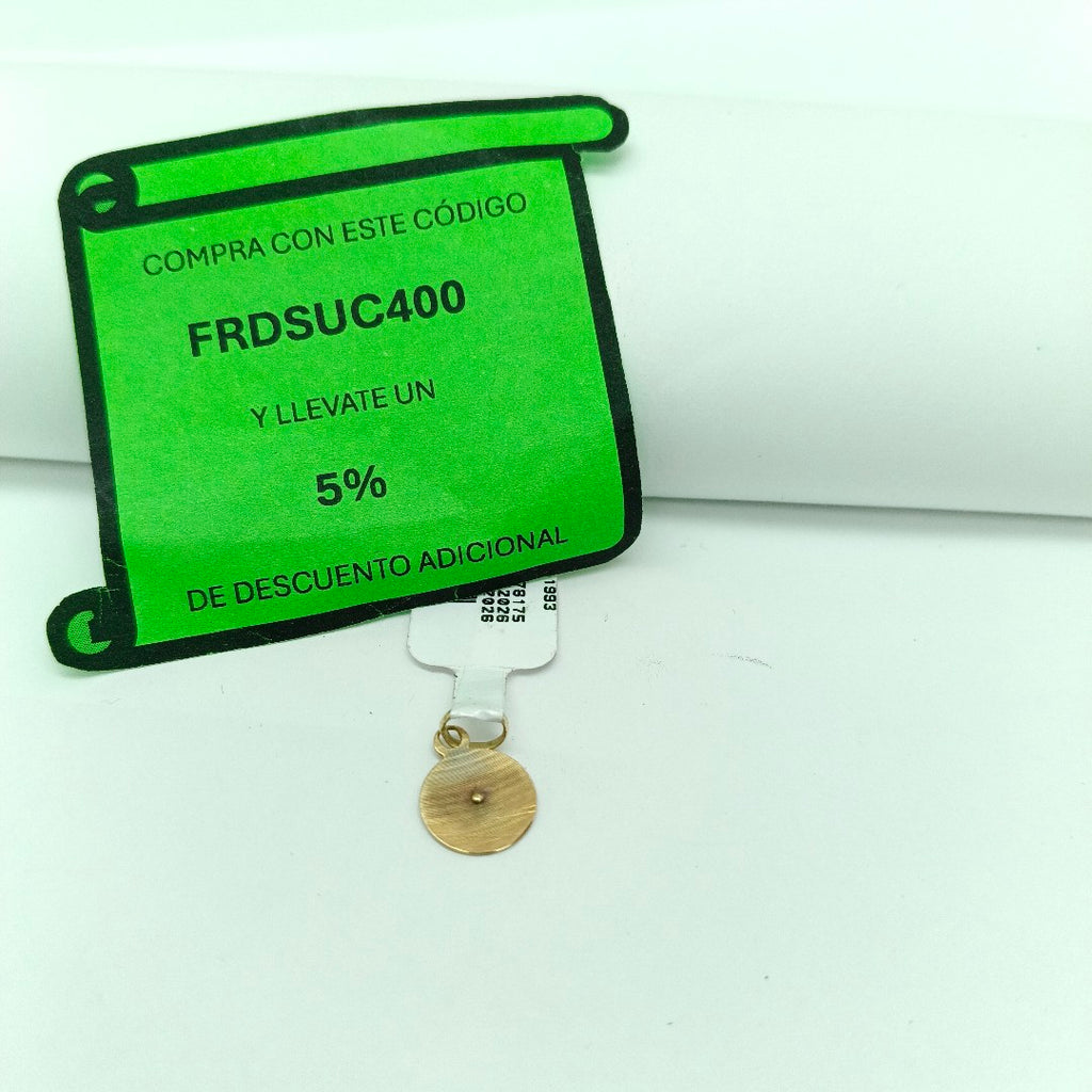 DIJE ORO 10 K 0.6 GRMS (SEMINUEVO)