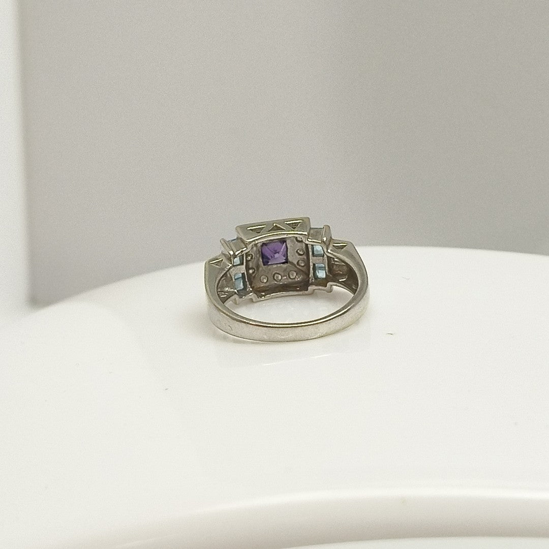 ANILLITO ORO BLANCO 14 K 5,00 GRMS (SEMINUEVO)