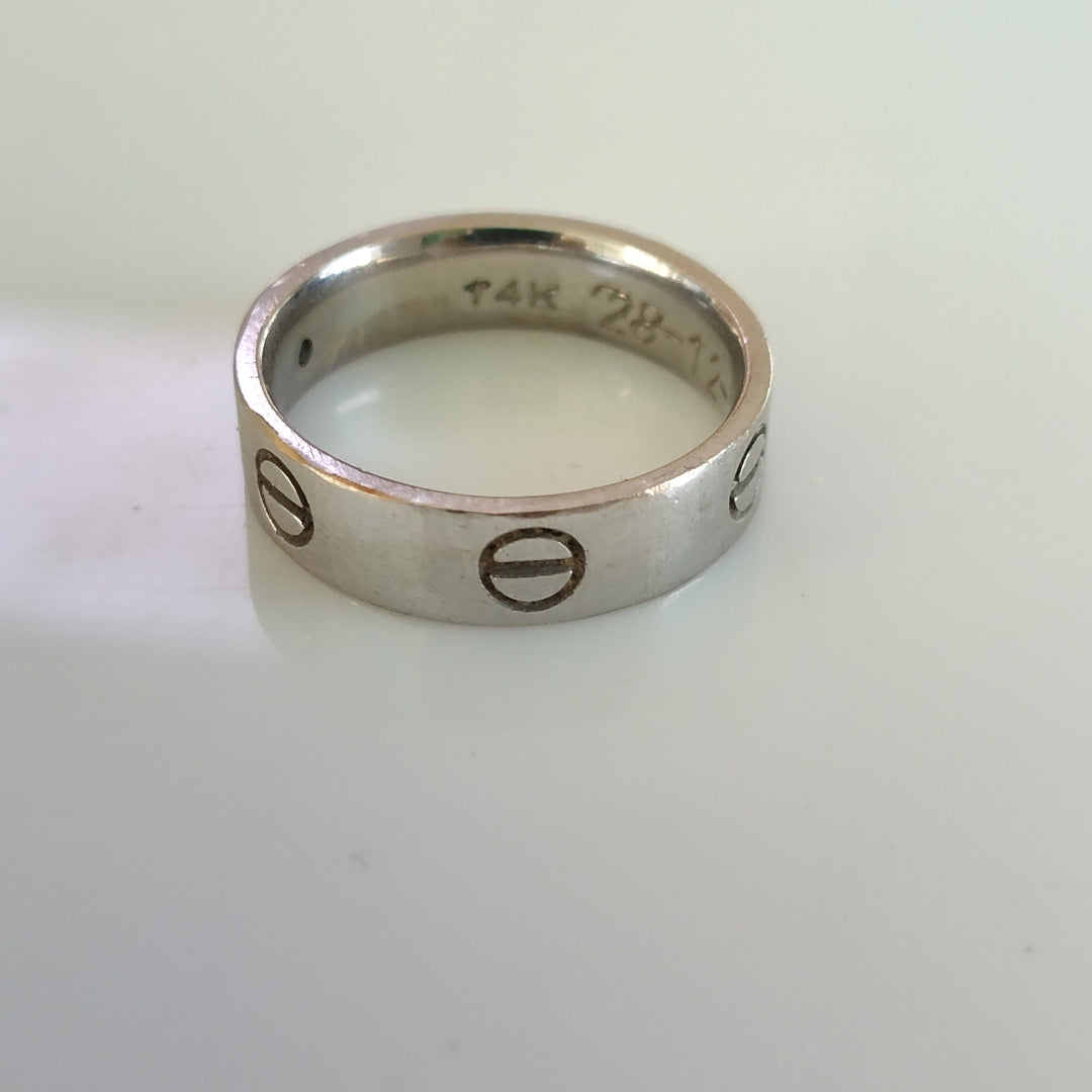 ARGOLLA ORO BLANCO 14 K 5.2 GRMS (SEMINUEVO)