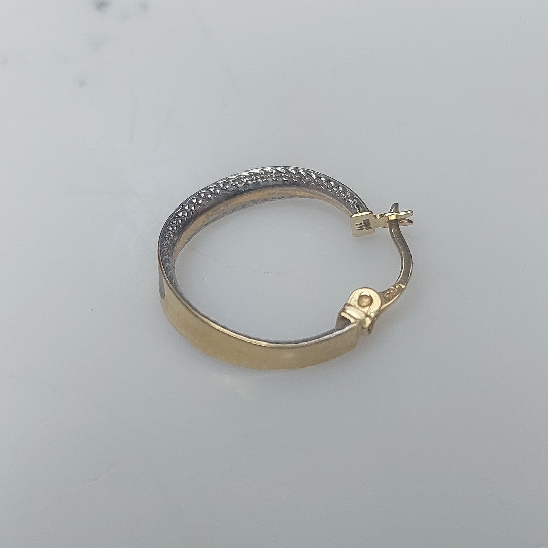 ARRACADAS PAR ORO 10 K 1,70 GRMS (SEMINUEVO)