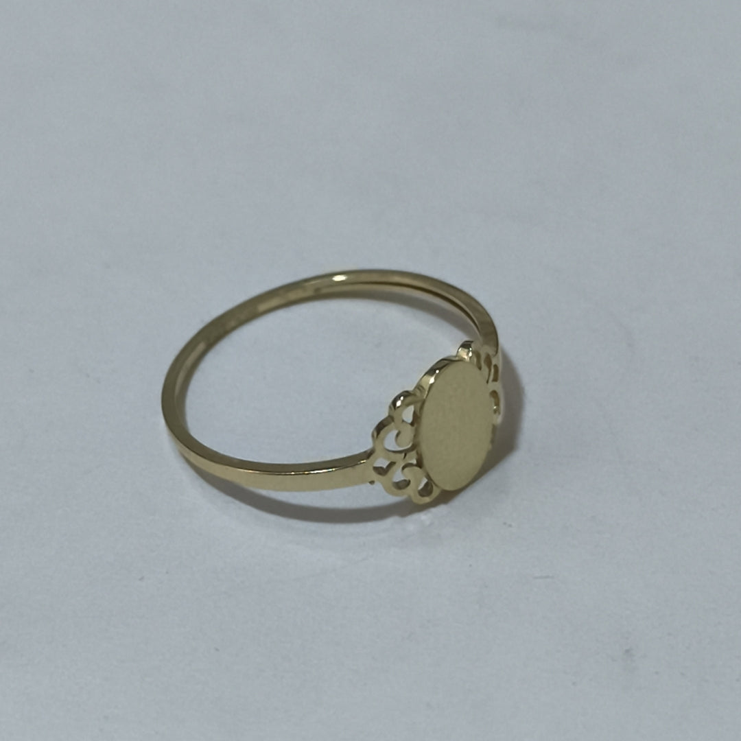 ANILLOS ANILLITO 10K TALLA 9 1 GR (NUEVO)