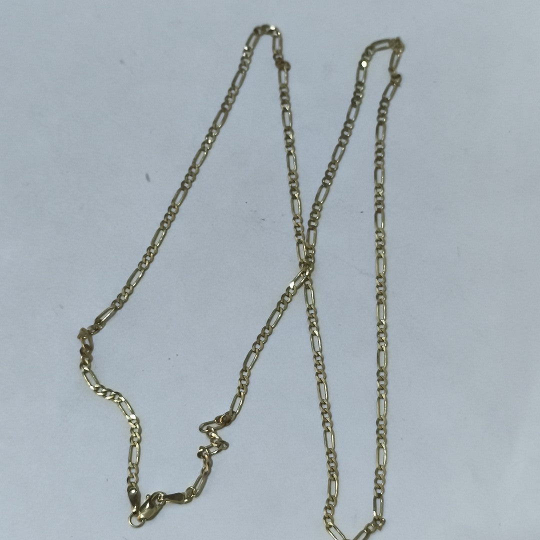CADENA TEJIDO 3X1 14K 60 CM 5.6 GR (NUEVO)