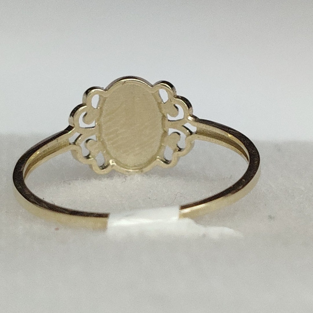 ANILLOS ANILLITO 10K TALLA 7 0.9 GR (NUEVO)