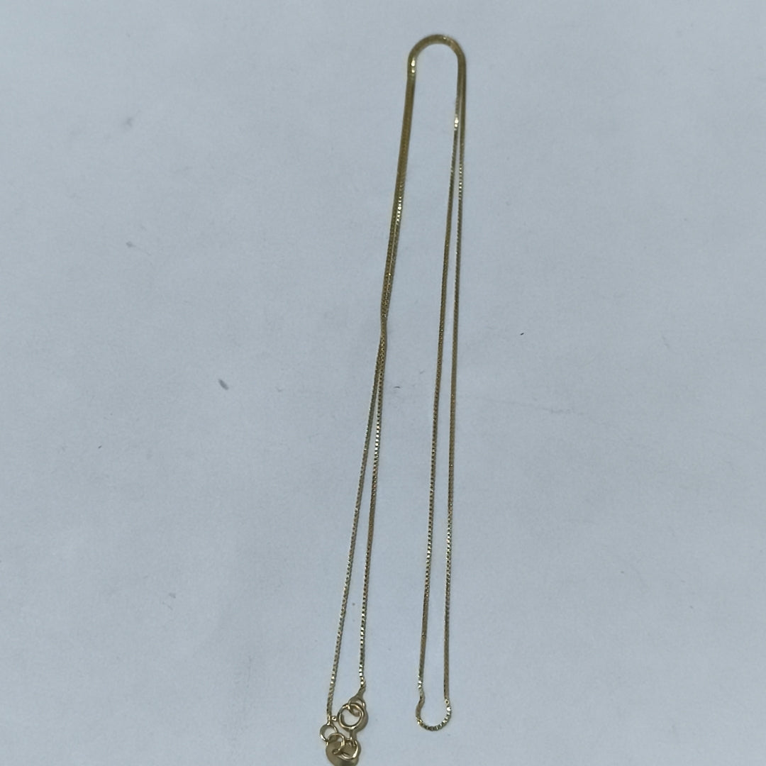 CADENA VENECIANO 14K 55 CM 1.7 GR (NUEVO)