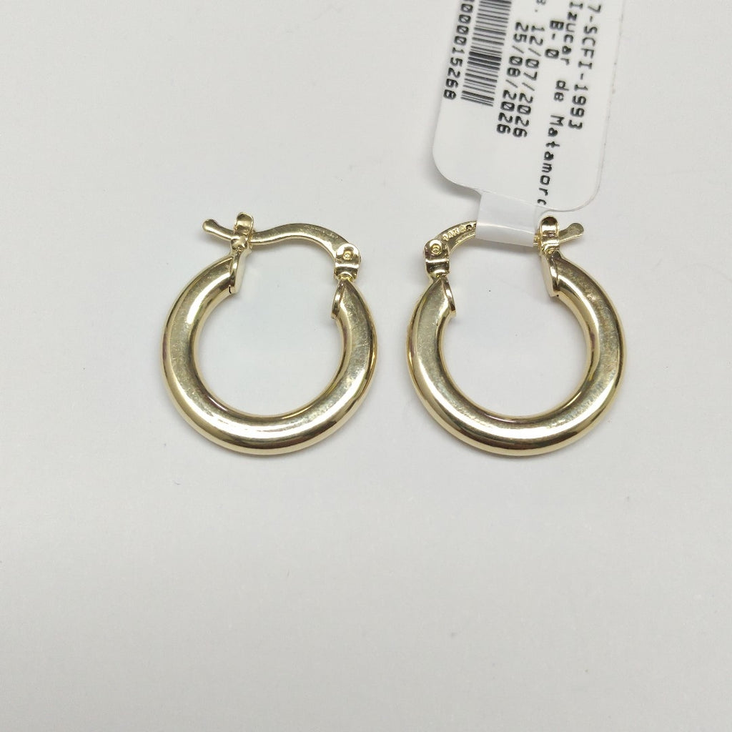 ARETES ARRACADAS 14K 1.6 GR (NUEVO)