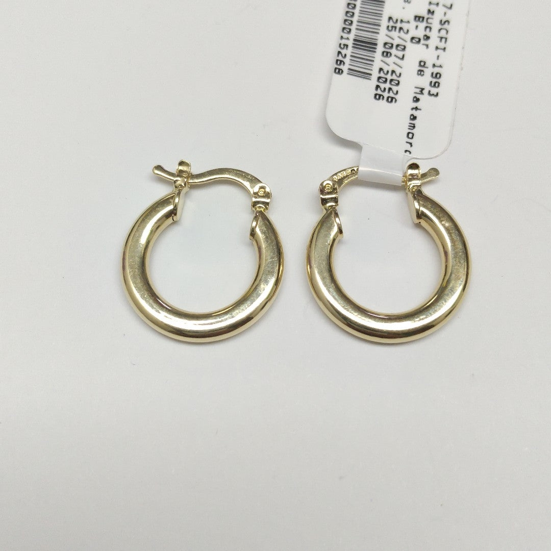 ARETES ARRACADAS 14K 1.6 GR (NUEVO)