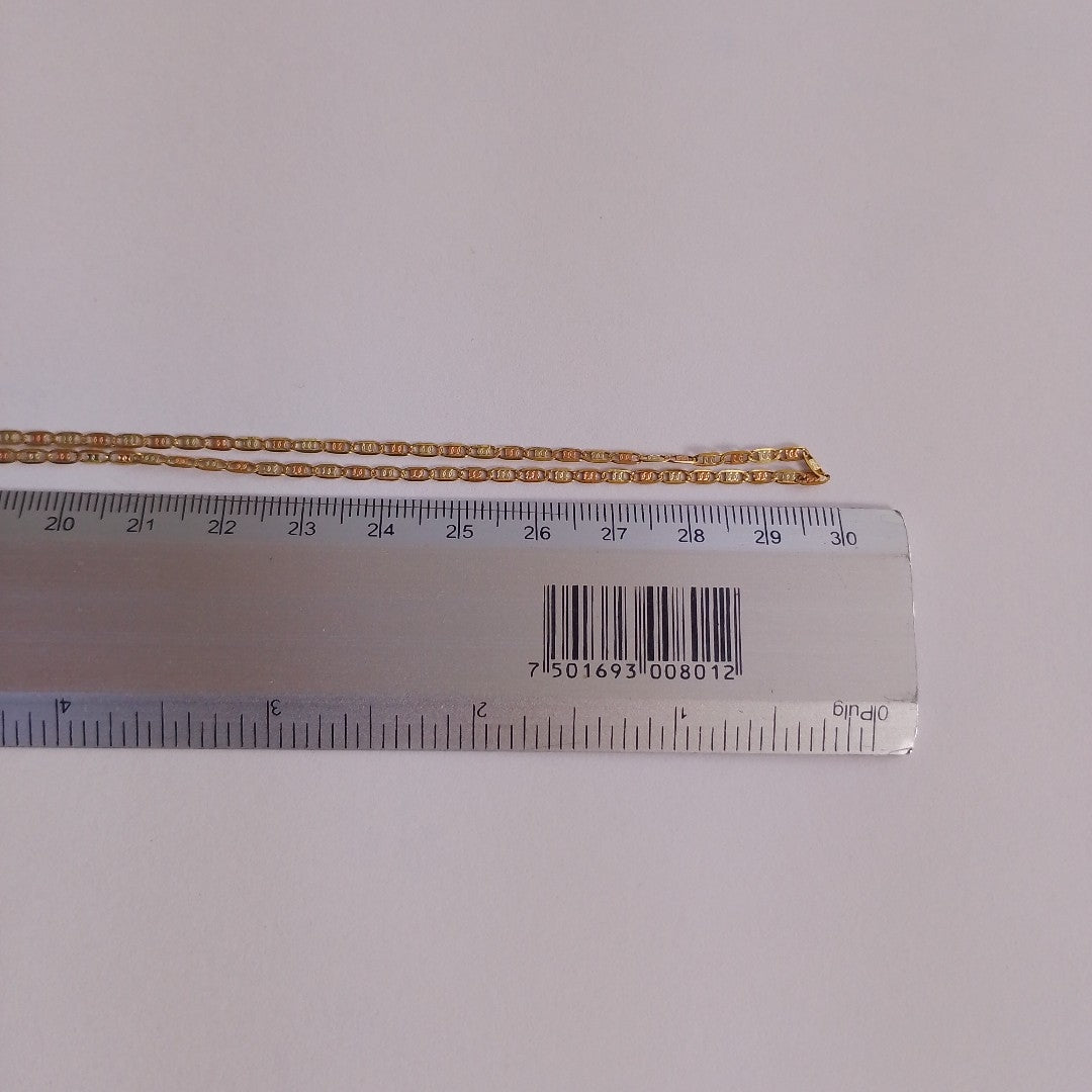 CADENA ORO, RODIADO 10 K 3 GRMS (SEMINUEVO)