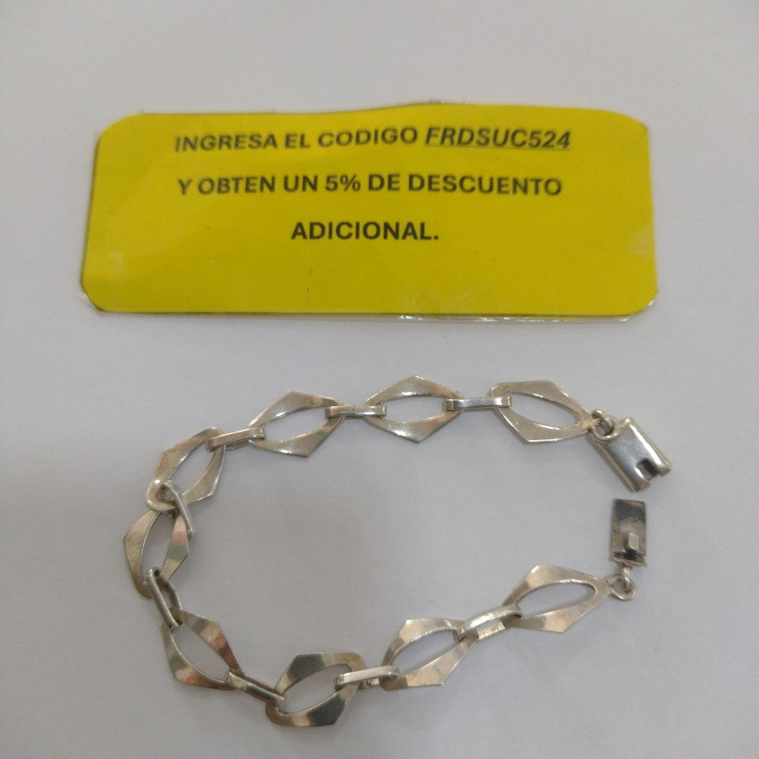 PULSERA, PULSERA RIGIDA PLATA 32.1 GRMS (SEMINUEVO)