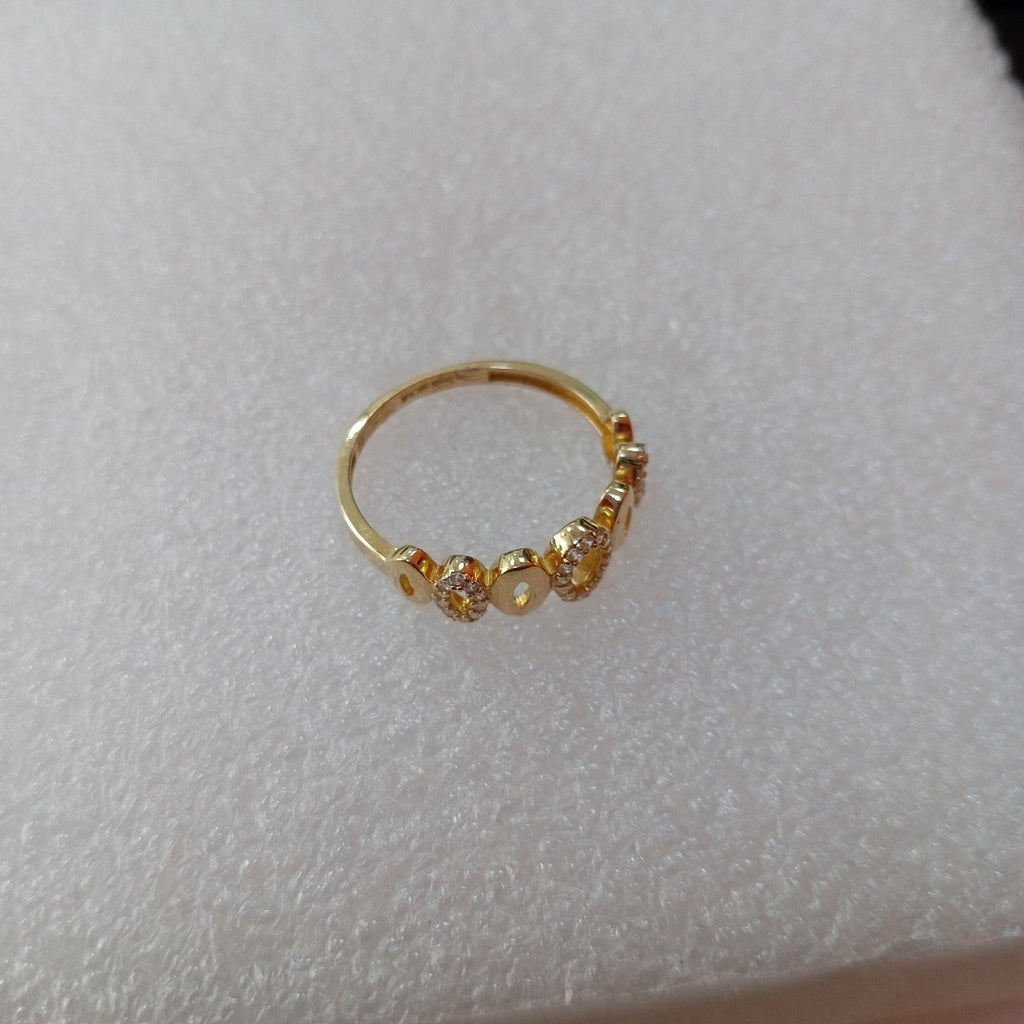 ANILLOS DAMA ORO 14K 2 (NUEVO)
