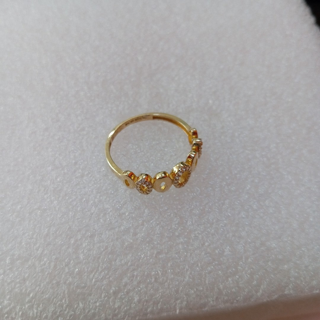 ANILLOS DAMA ORO 14K 2 (NUEVO)