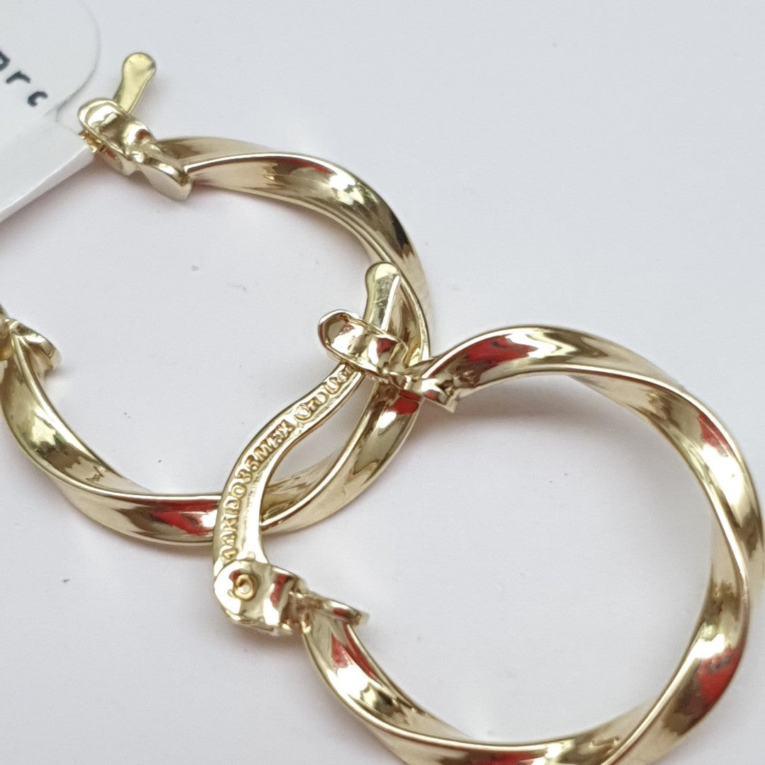 ARETES ARRACADAS TORZAL 14K 1.2 GR (NUEVO)