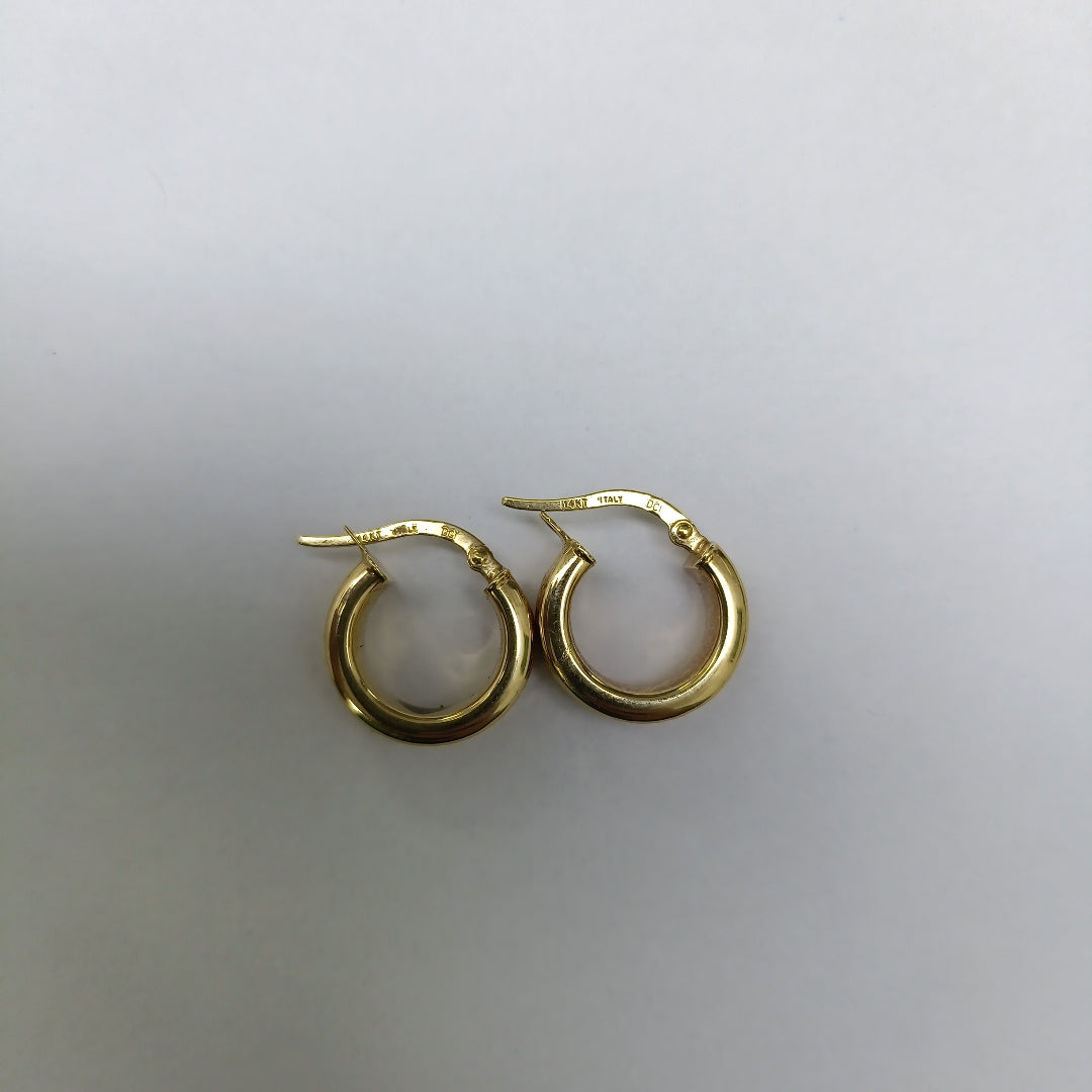 ARRACADAS PAR ORO 14 K 2.8 GRMS (SEMINUEVO)