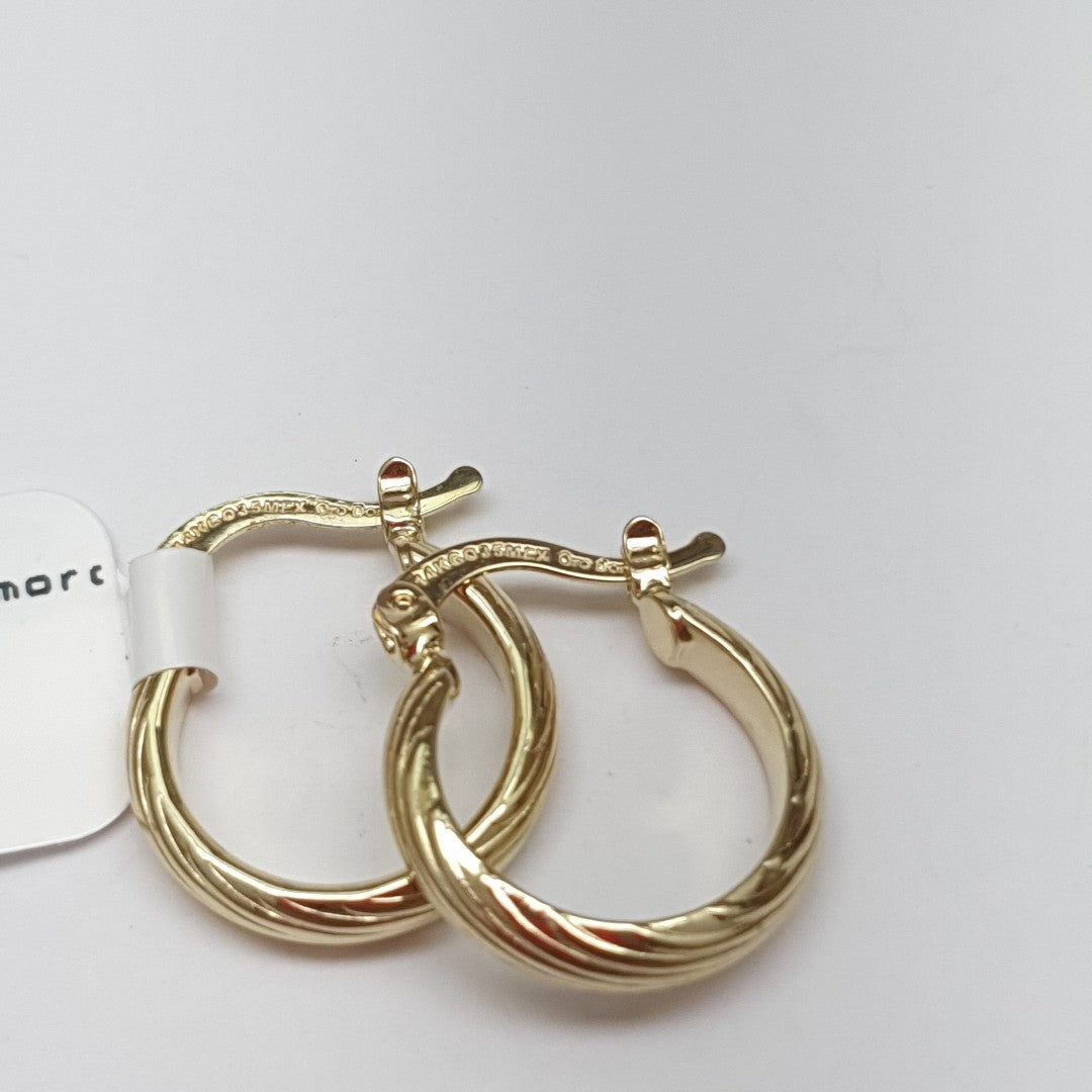 ARETES ARRACADA ASTRIADA 14K 1.7 GR (NUEVO)