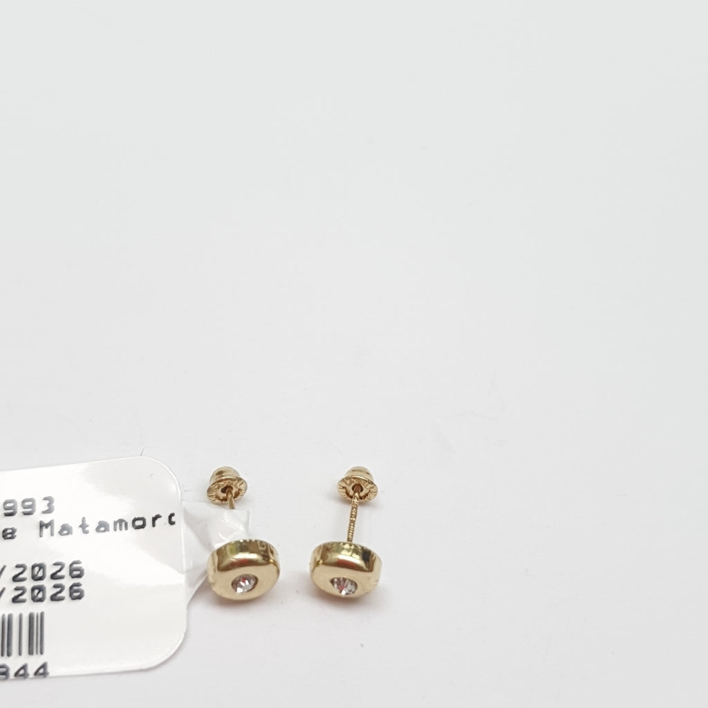 BROQUELES BROQUEL C CIRCONIA 14K 0.27 GR (NUEVO)