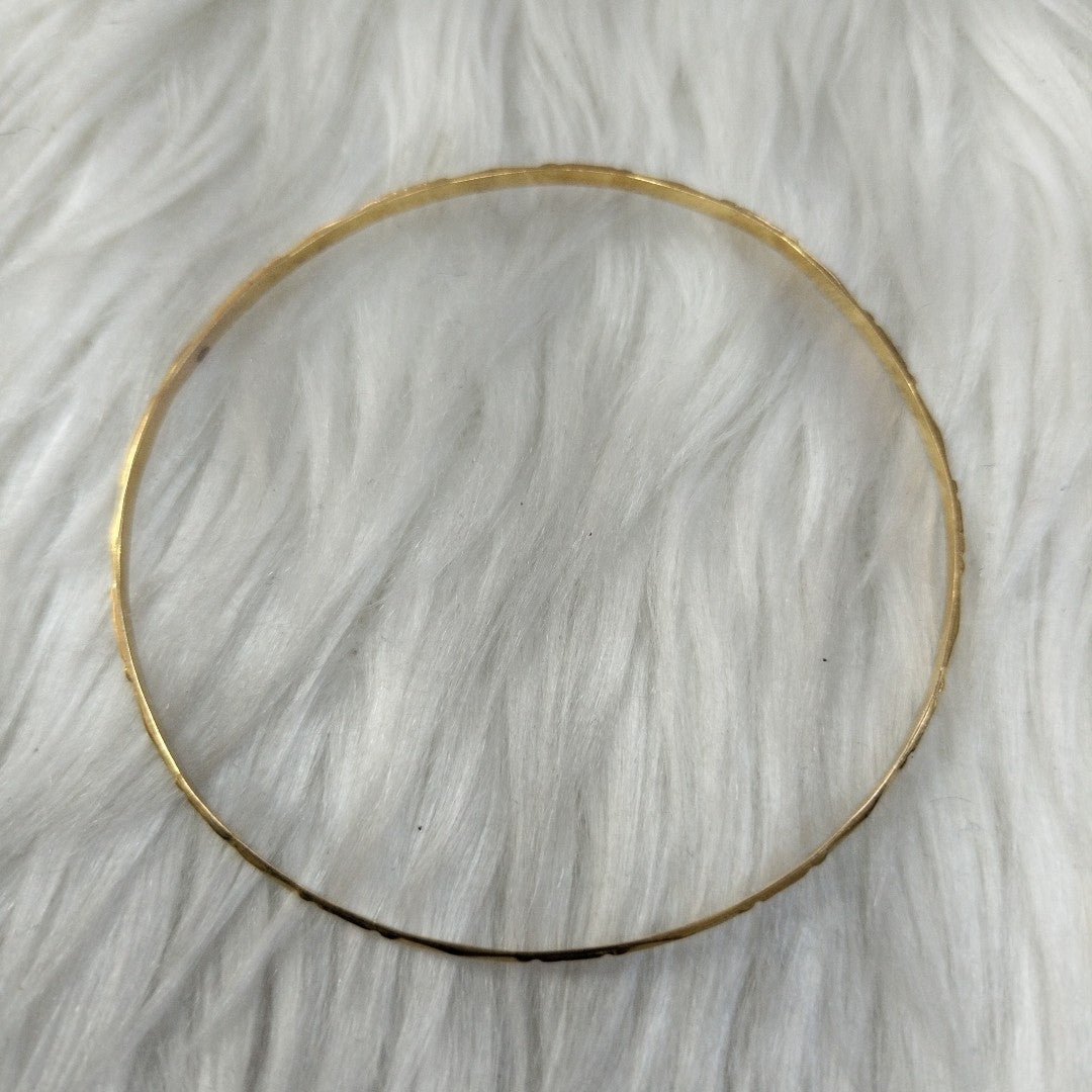 PULSERA RIGIDA ORO 14 K 3.3 GRMS (SEMINUEVO)
