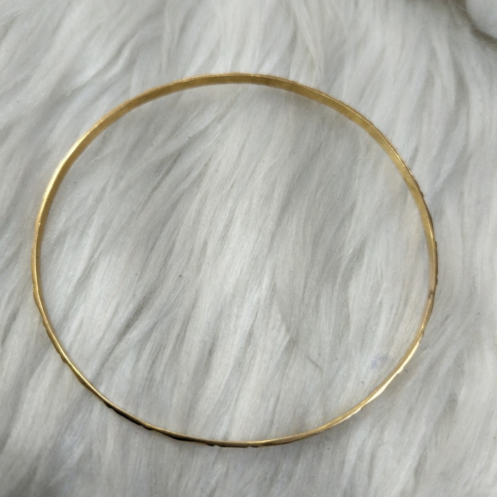 PULSERA RIGIDA ORO 14 K 3.3 GRMS (SEMINUEVO)