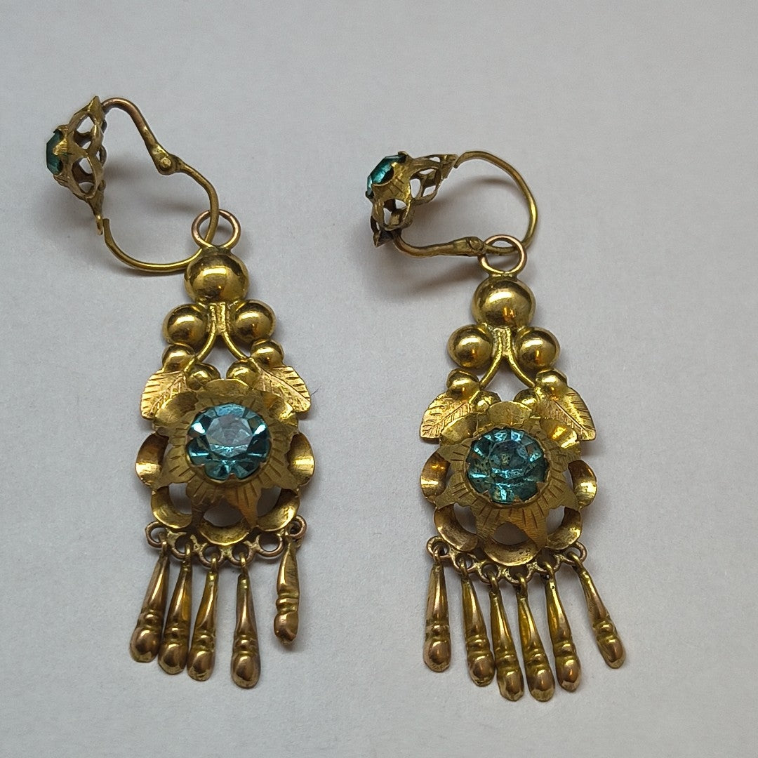 ARETES PAR ORO 8 K 5.7 GRMS (SEMINUEVO)